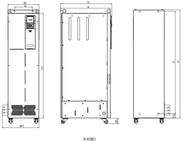 XFC580系列低压变频器(图6) XFC580系列低压变频器(图6)